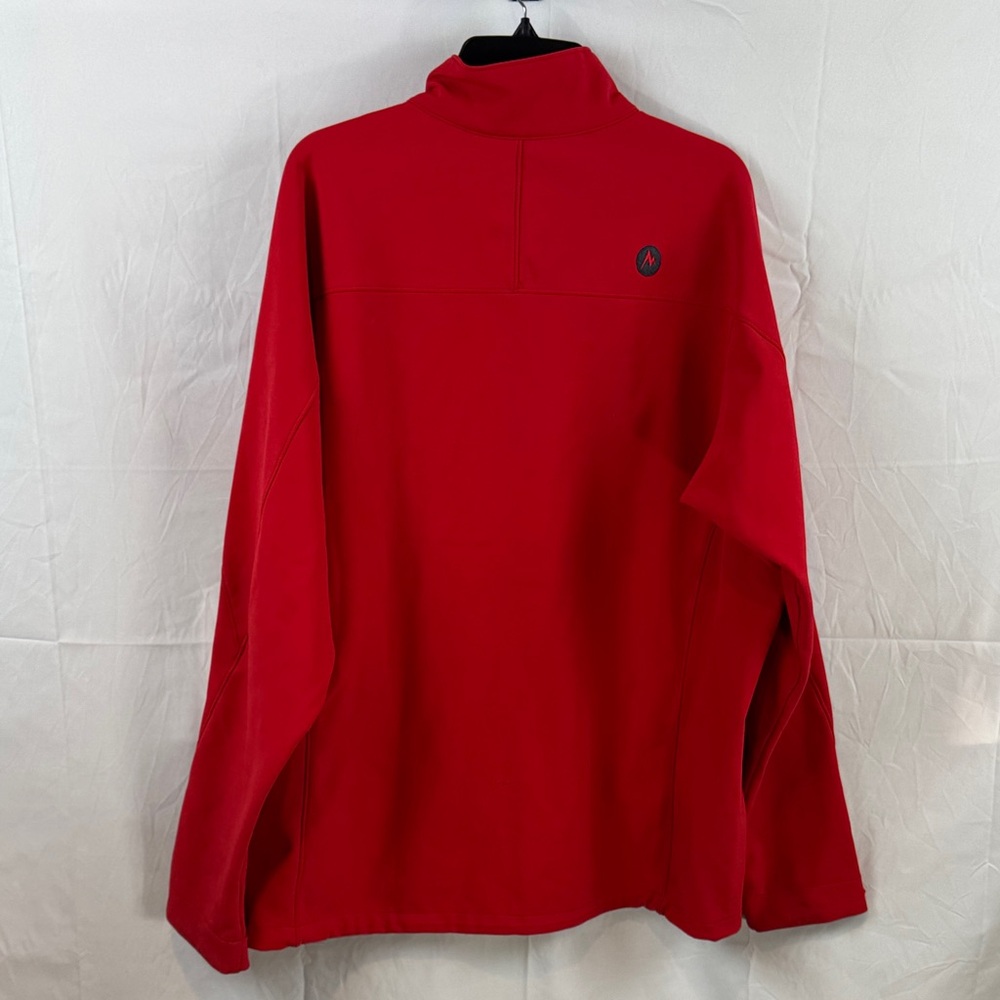 Marmot Men's Vibrant Red Performance Full Zip Front Pockets Jacket Size XXL - Picture 8 of 13